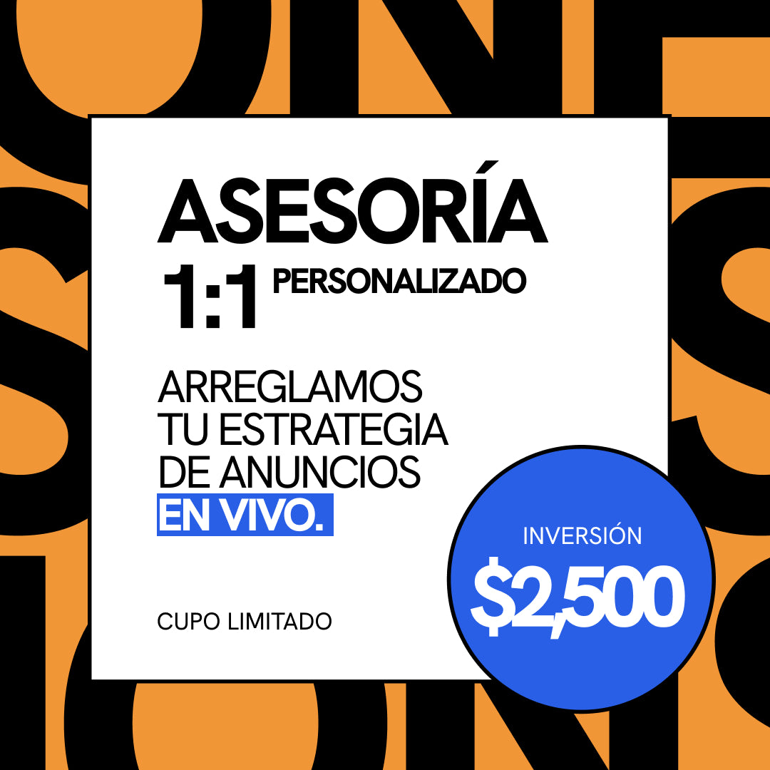 Sesión de Asesoria en Ads